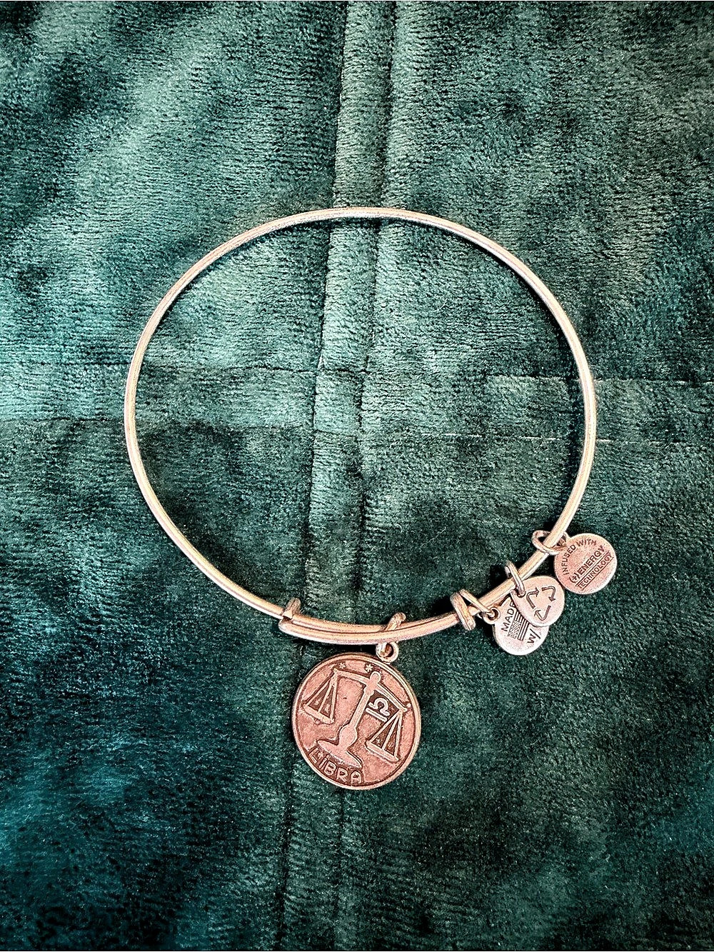 Alex and Ani Libra Zodiac Charm Bangle